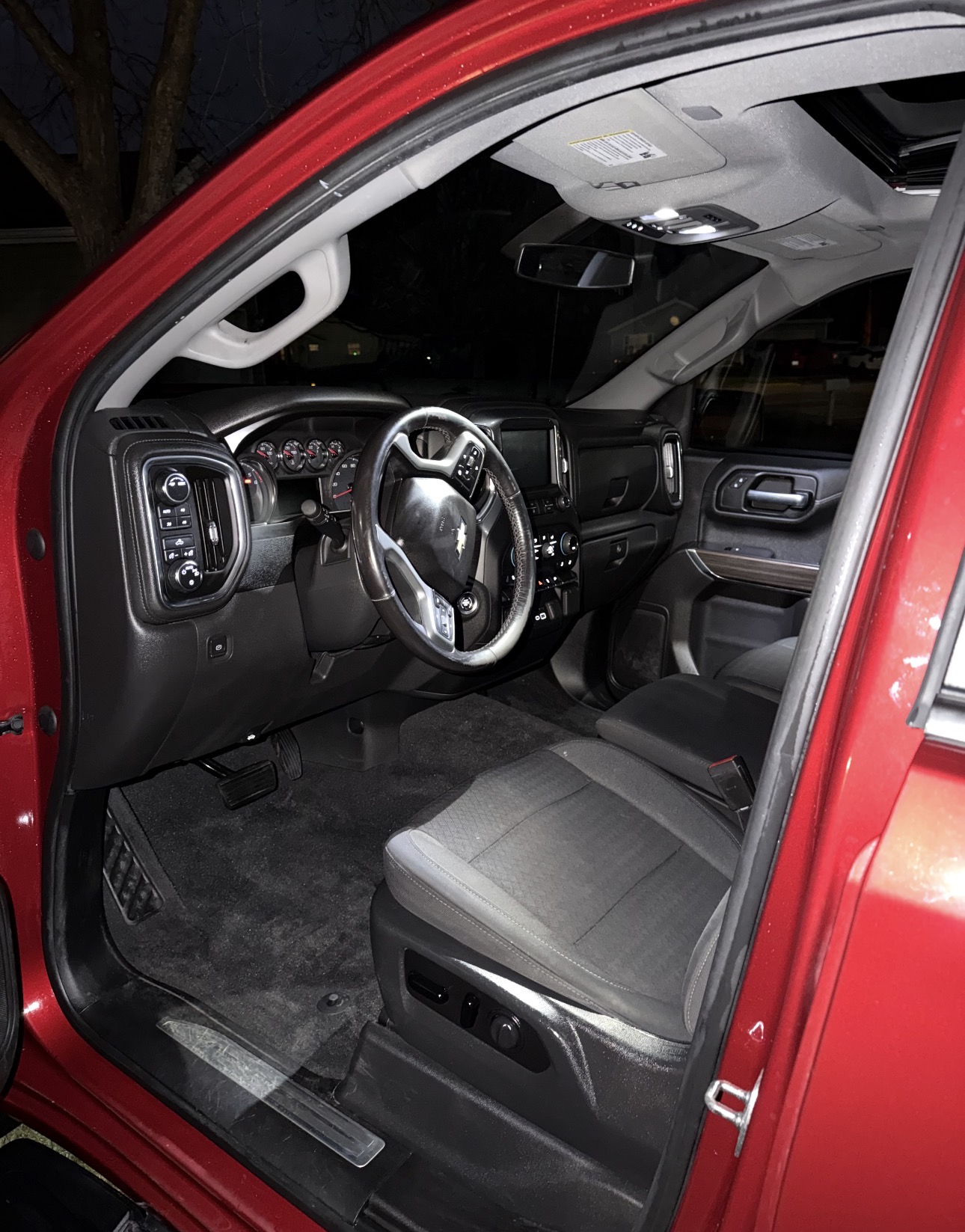 Driver Seat & Dashboard After