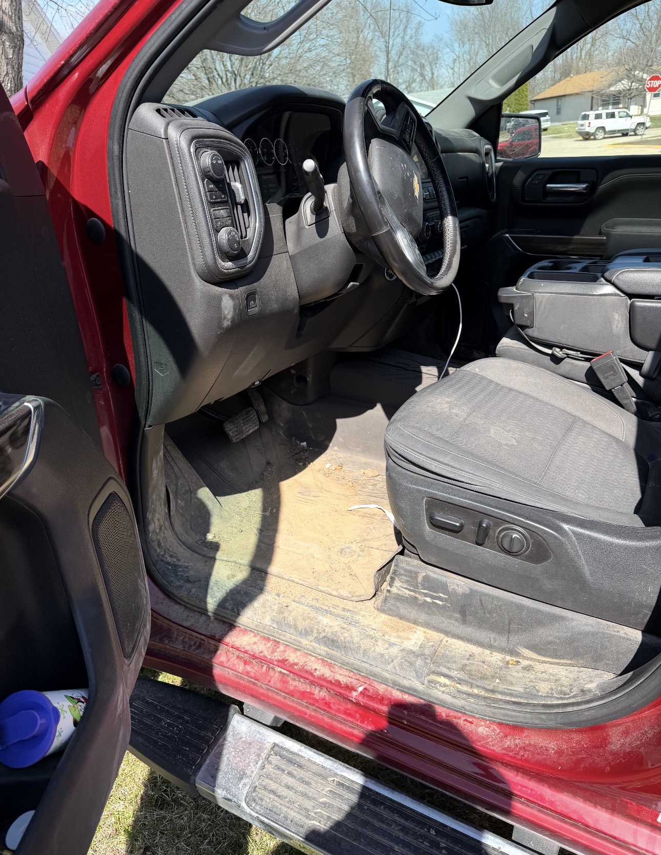 Driver Seat & Dashboard Before